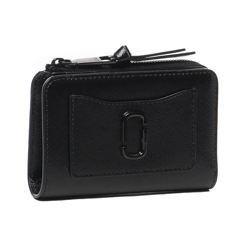 Marc Jacobs BLACK WALLET WITH LOGO PATCH outlook