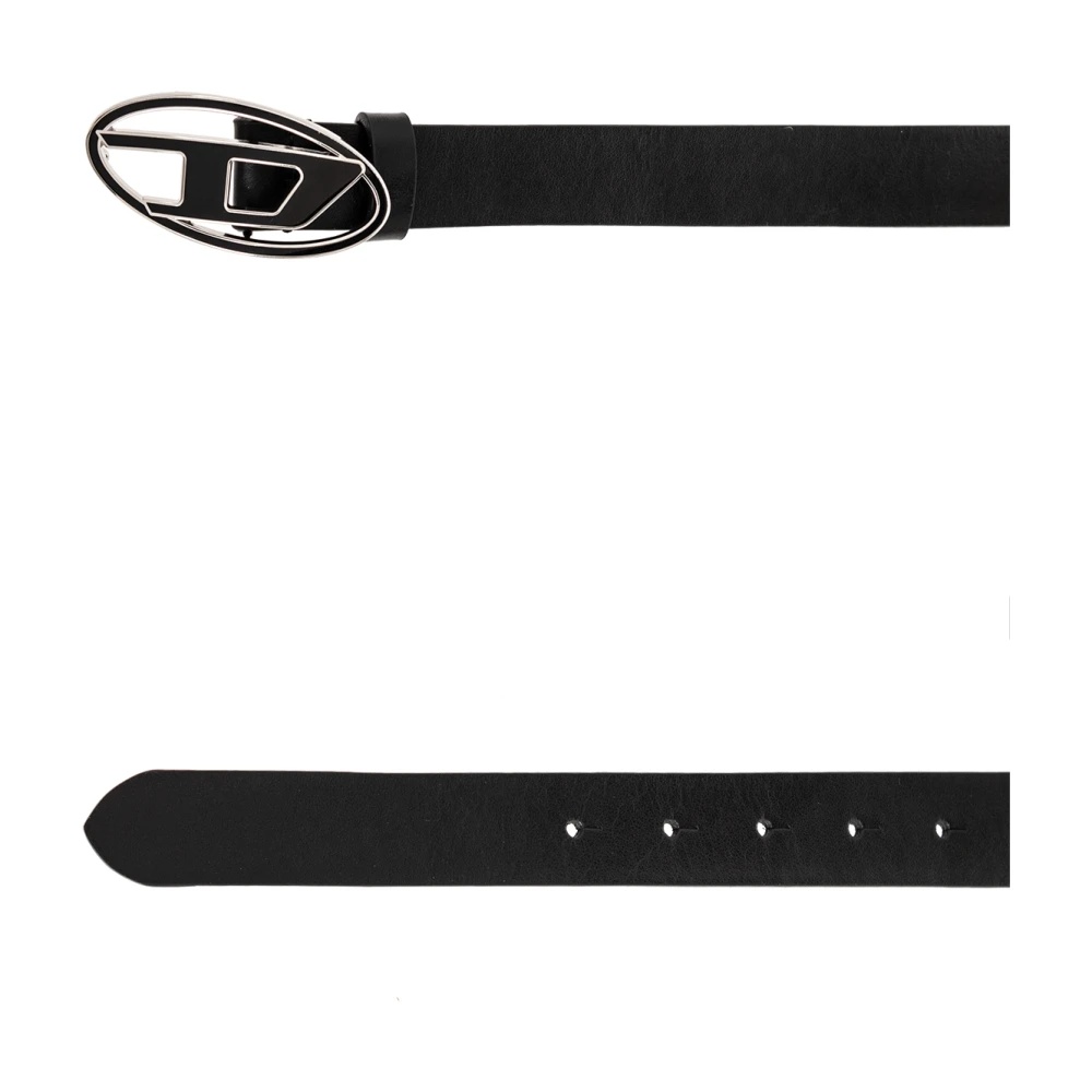 ベルト DIESEL FW25 Diesel Black (X09716 P1245T8013) B-1DR 25 Belt in Smooth Black Leather - DIESEL - Russocapri