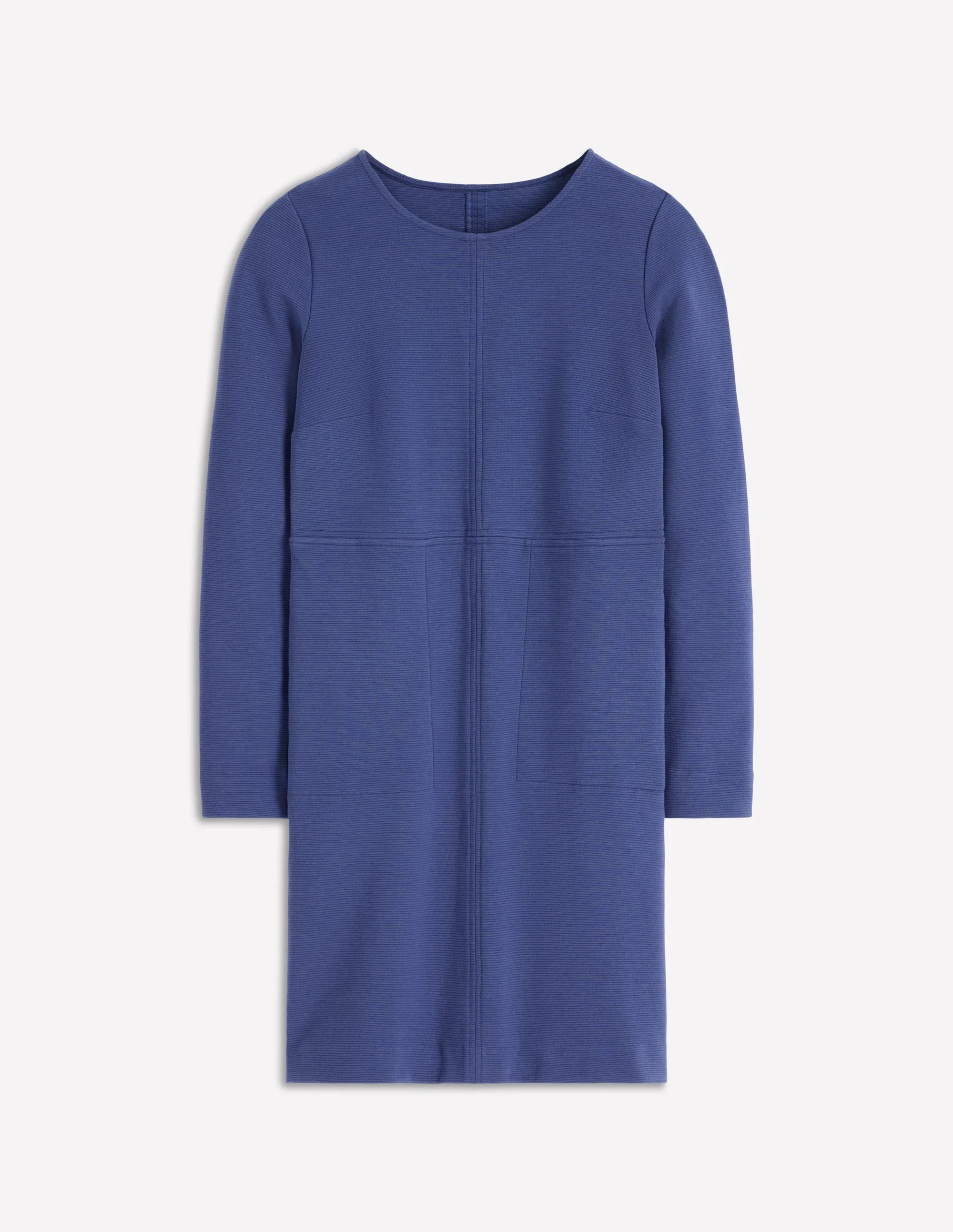 Cornelia Ottoman Dress-Denim Blue - 1