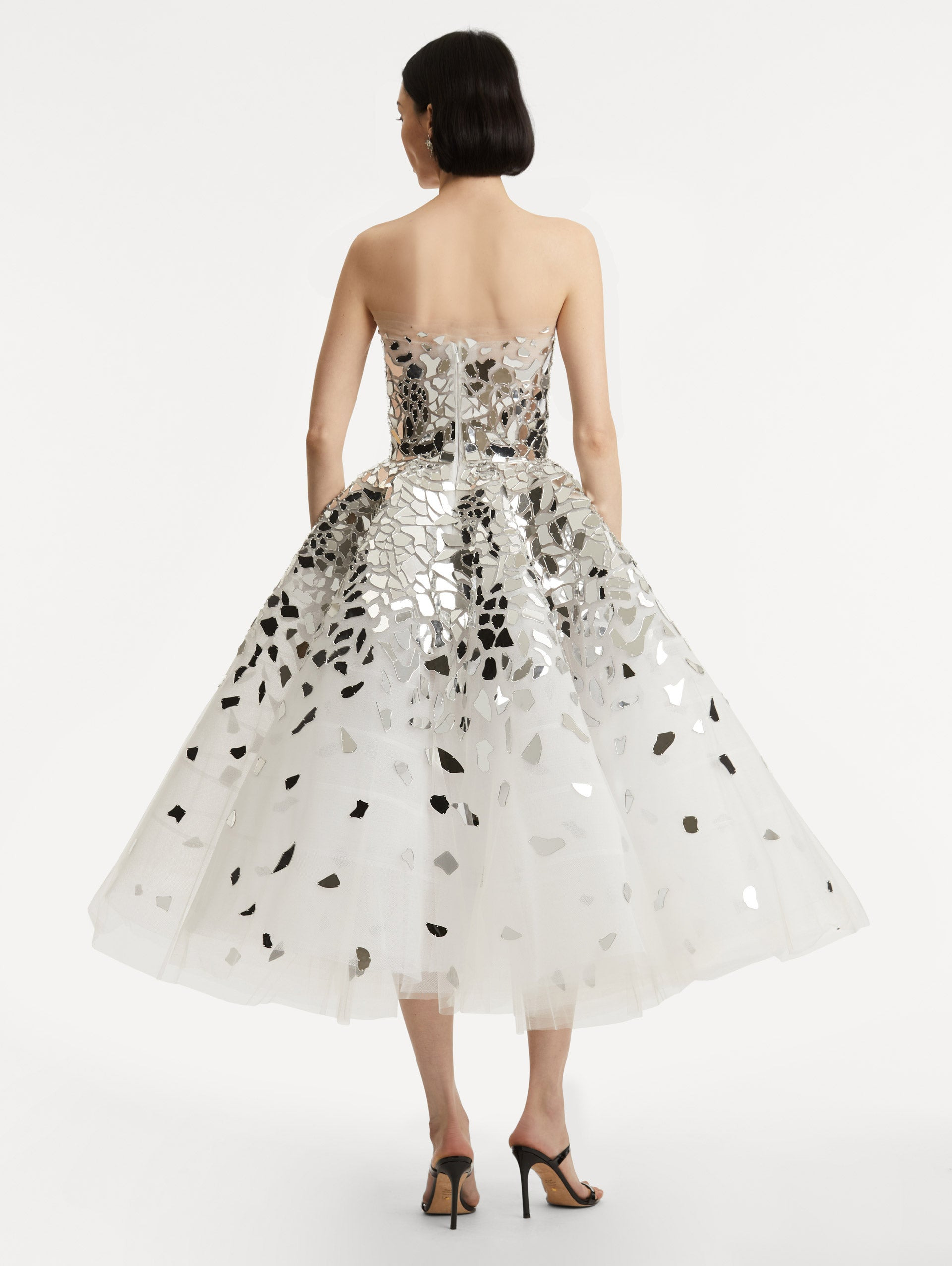 MIRRORED MOSAIC COCKTAIL DRESS - 3