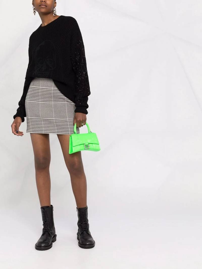 PHILIPP PLEIN crystal-embellished knitted jumper outlook