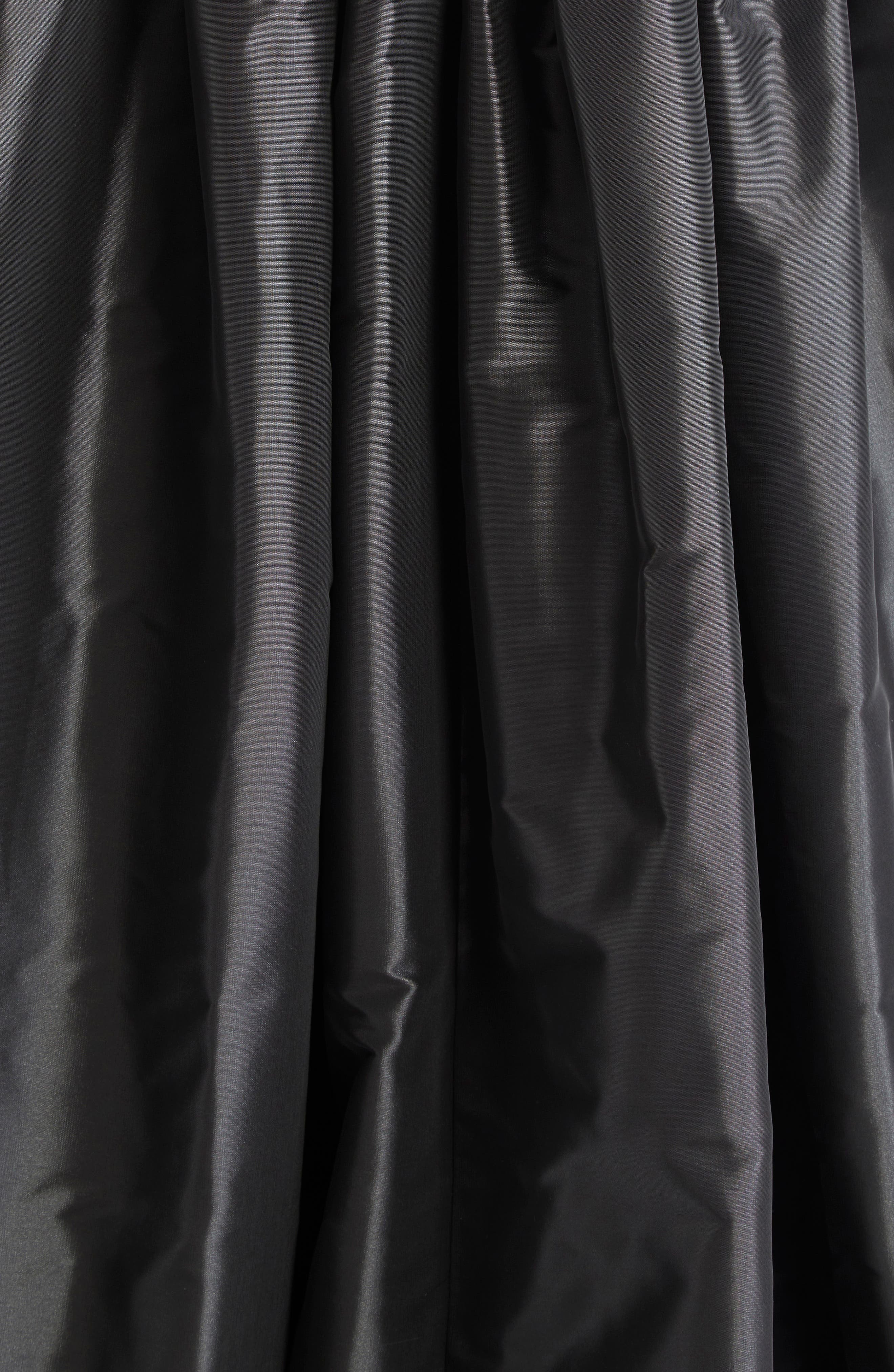 Coperni Bustier Princess Jersey & Taffeta Ballgown in Black at Nordstrom - 6