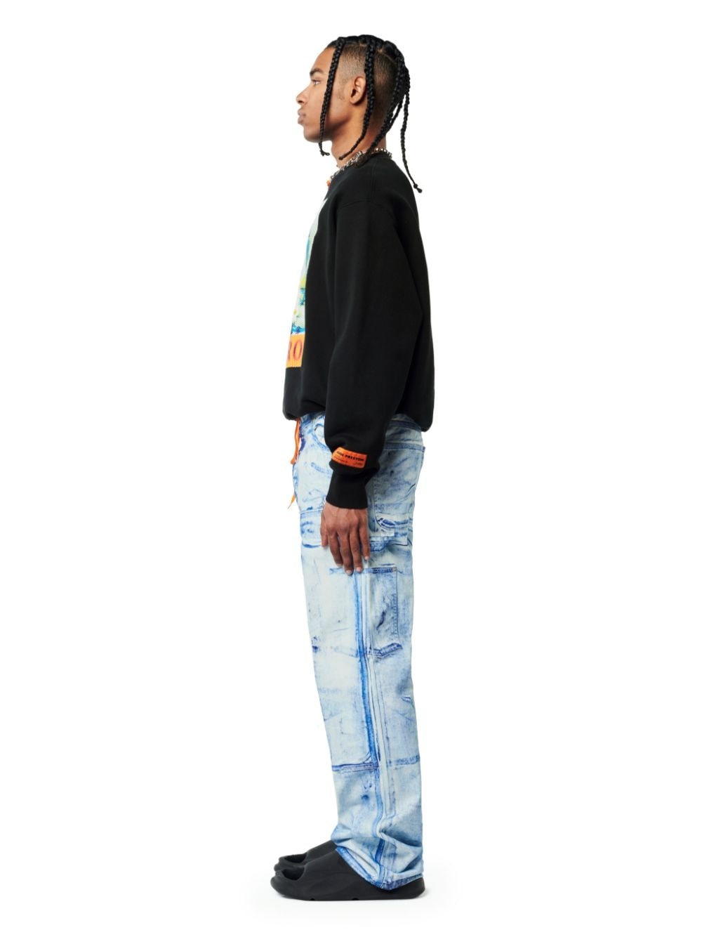 HALFTONE HERON Crewneck collar - 3