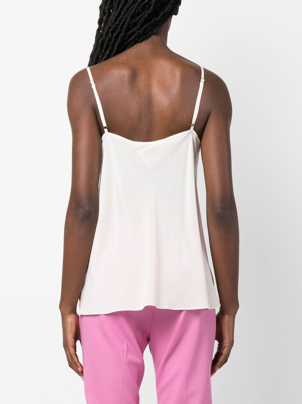 silk strappy vest top - 4