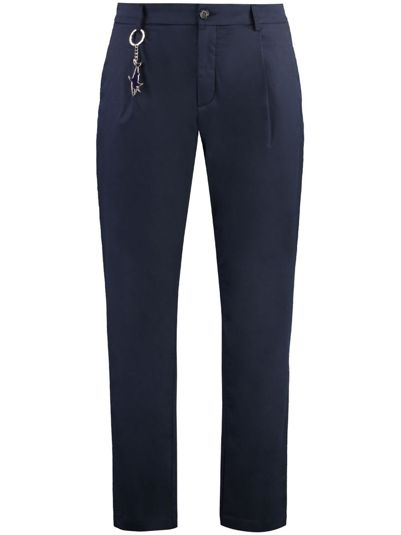 logo-appliqué trousers 1
