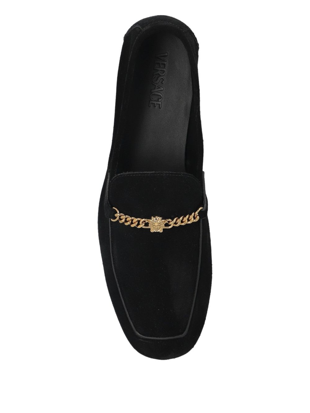 Medusa suede loafers - 4