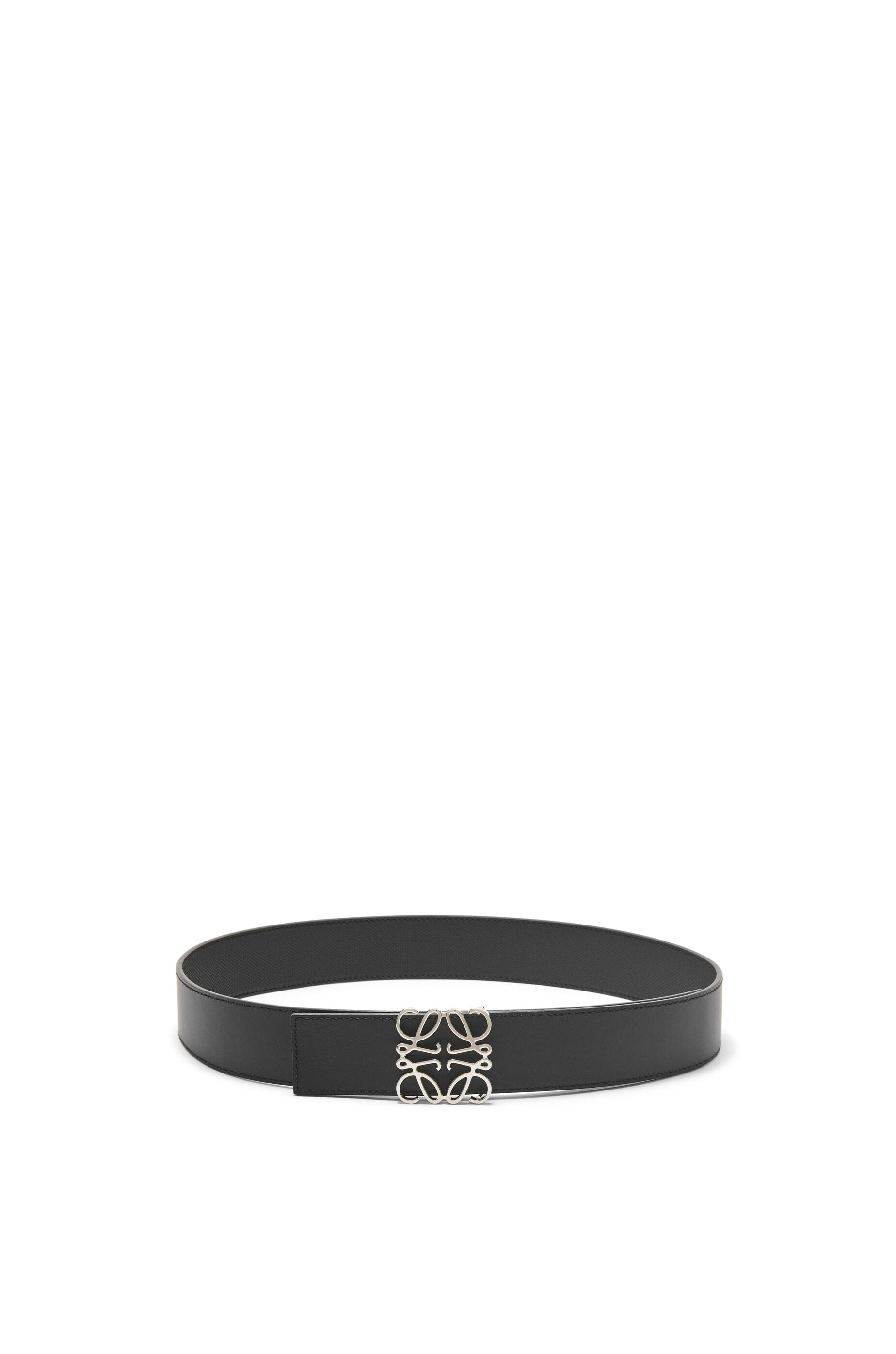 Reversible Anagram belt in diamond calfskin - 2