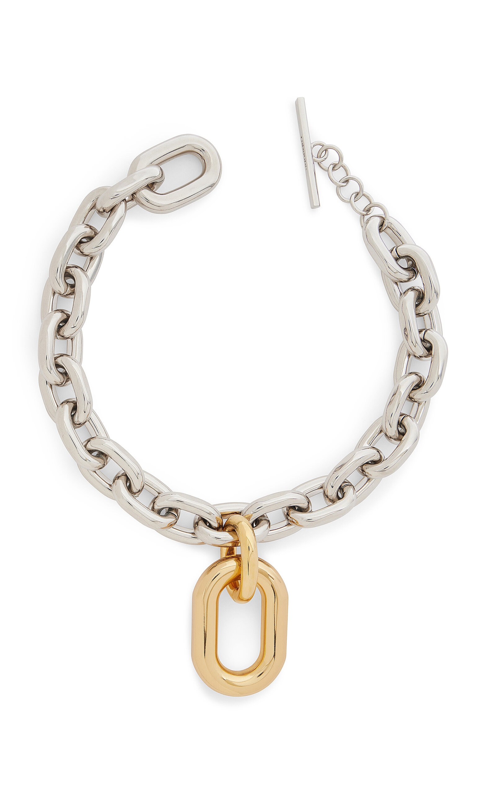 XL Chain Link Necklace silver - 3