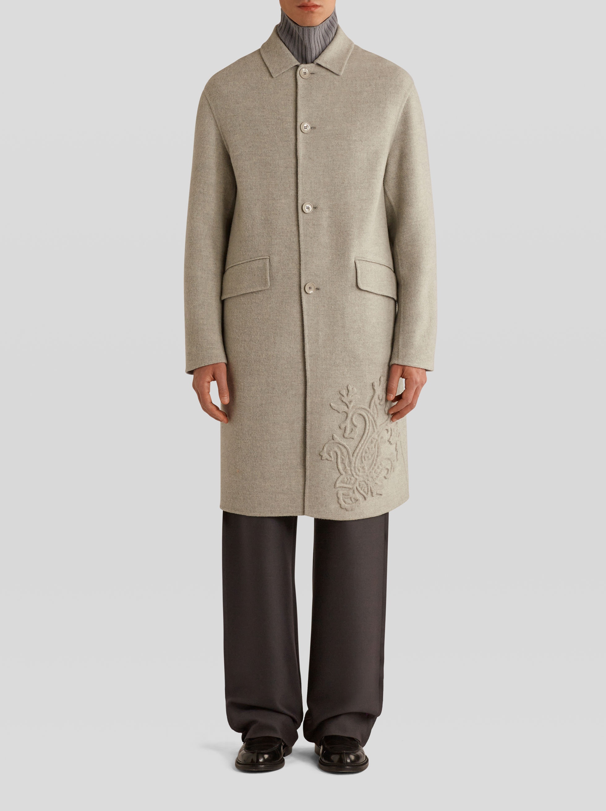 DOUBLE-SIDED DECONSTRUCTED COAT - 2