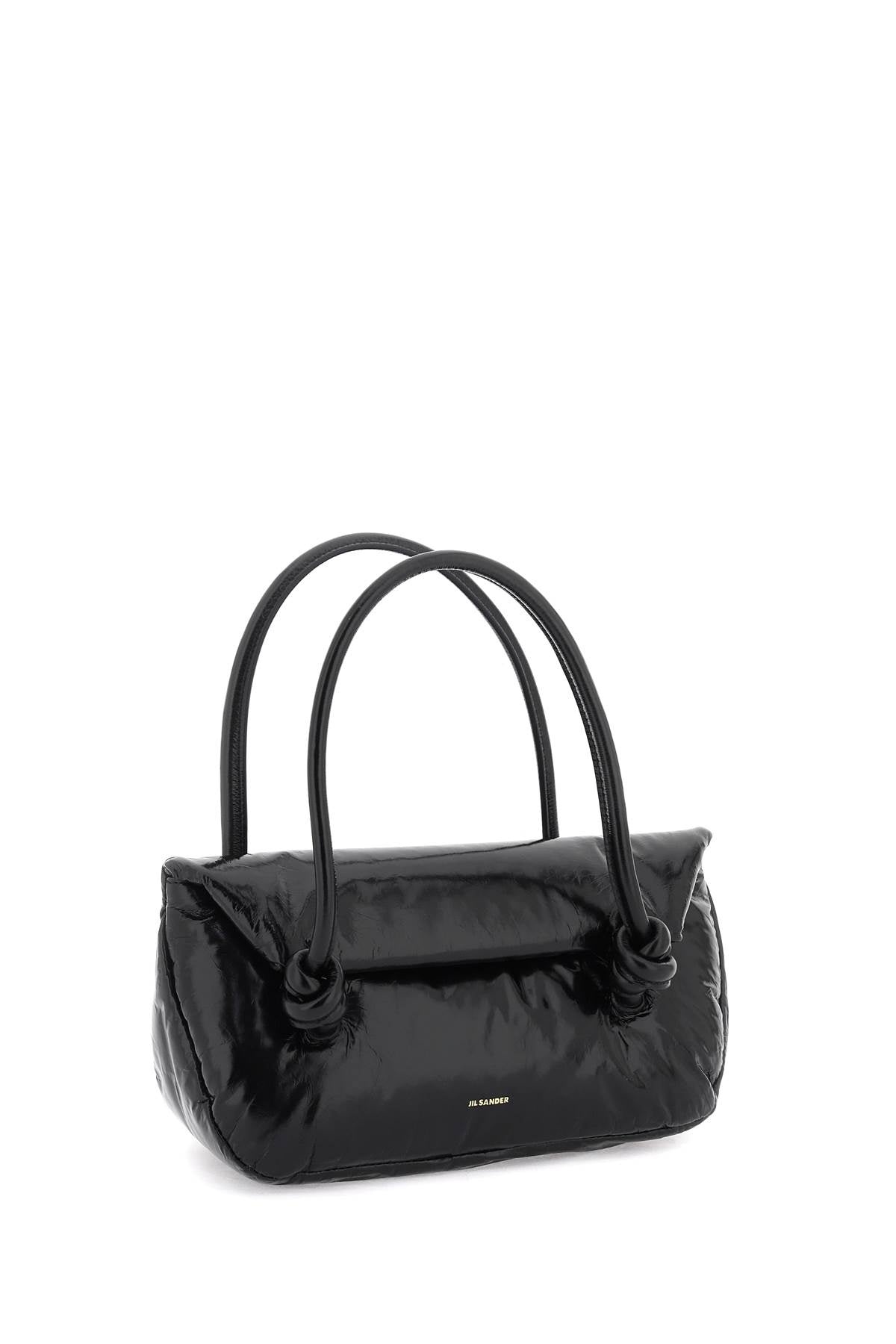 Jil Sander Patent Leather Small Shoulder Bag Women - 3