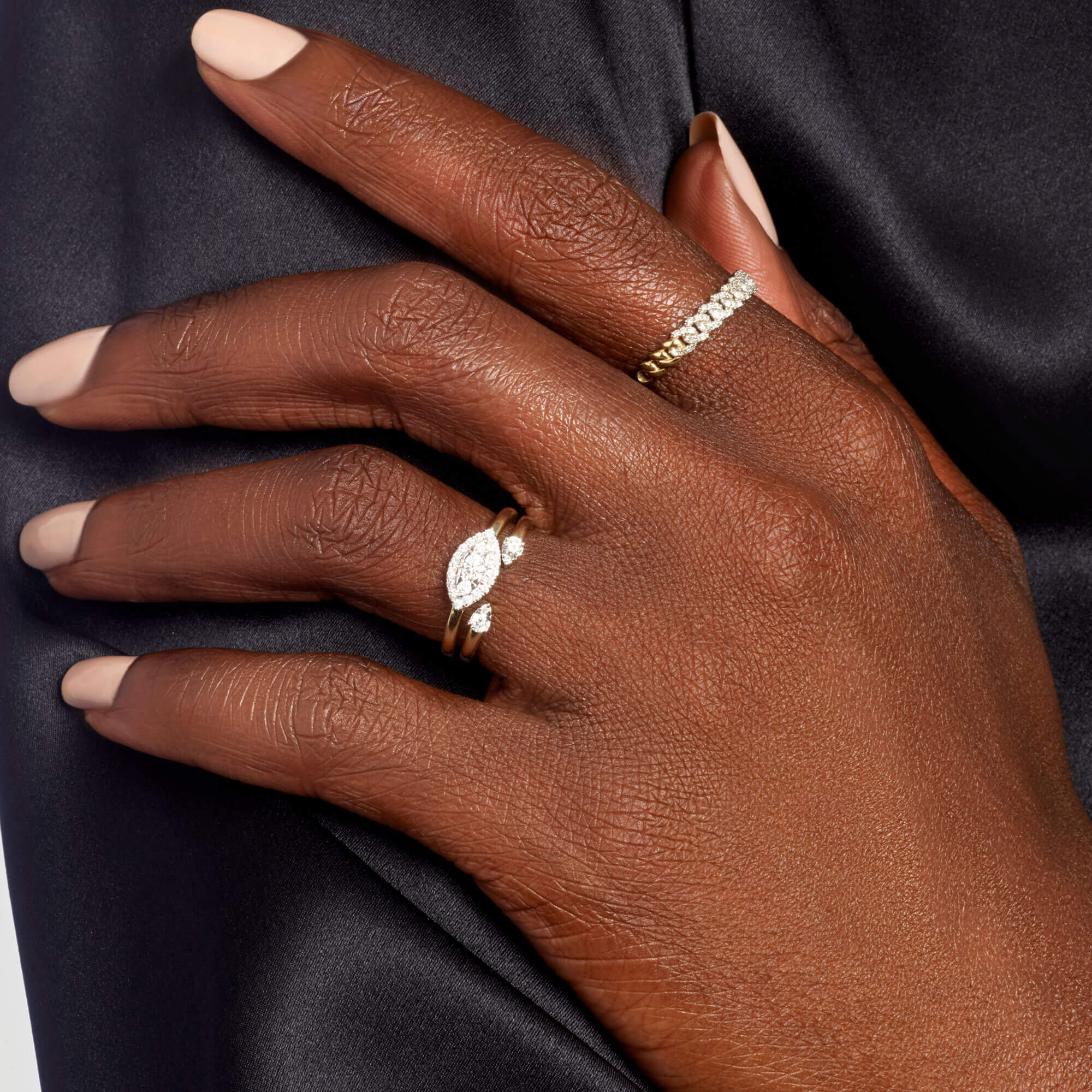 Perfect Pear Pinch Ring - 6