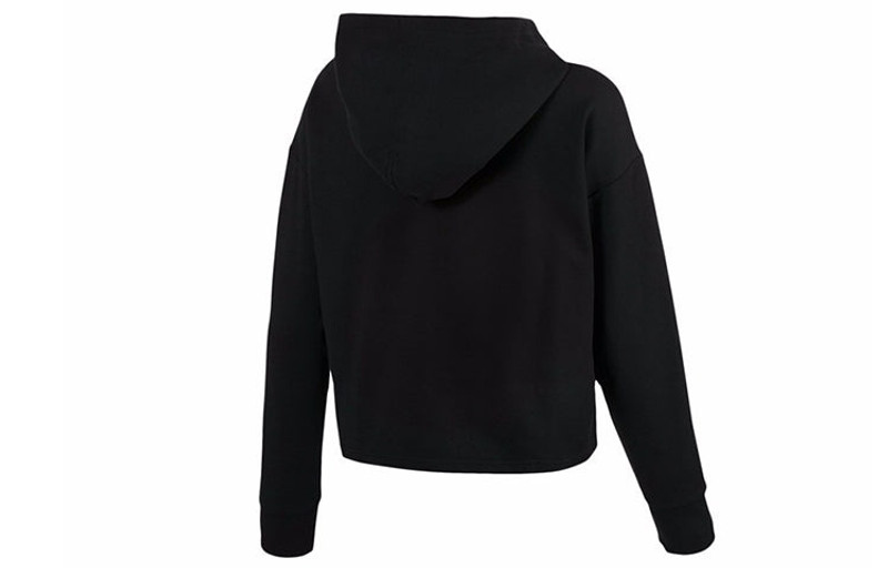 PUMA (WMNS) PUMA Cropped Logo Hoodie 844023-01 outlook