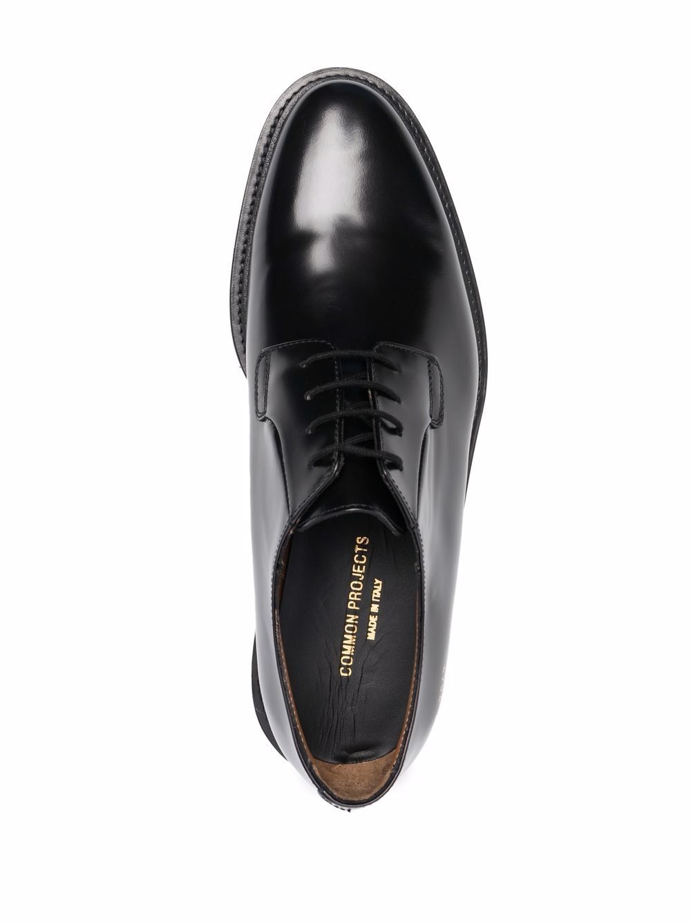 polished lace-up shoes - 4