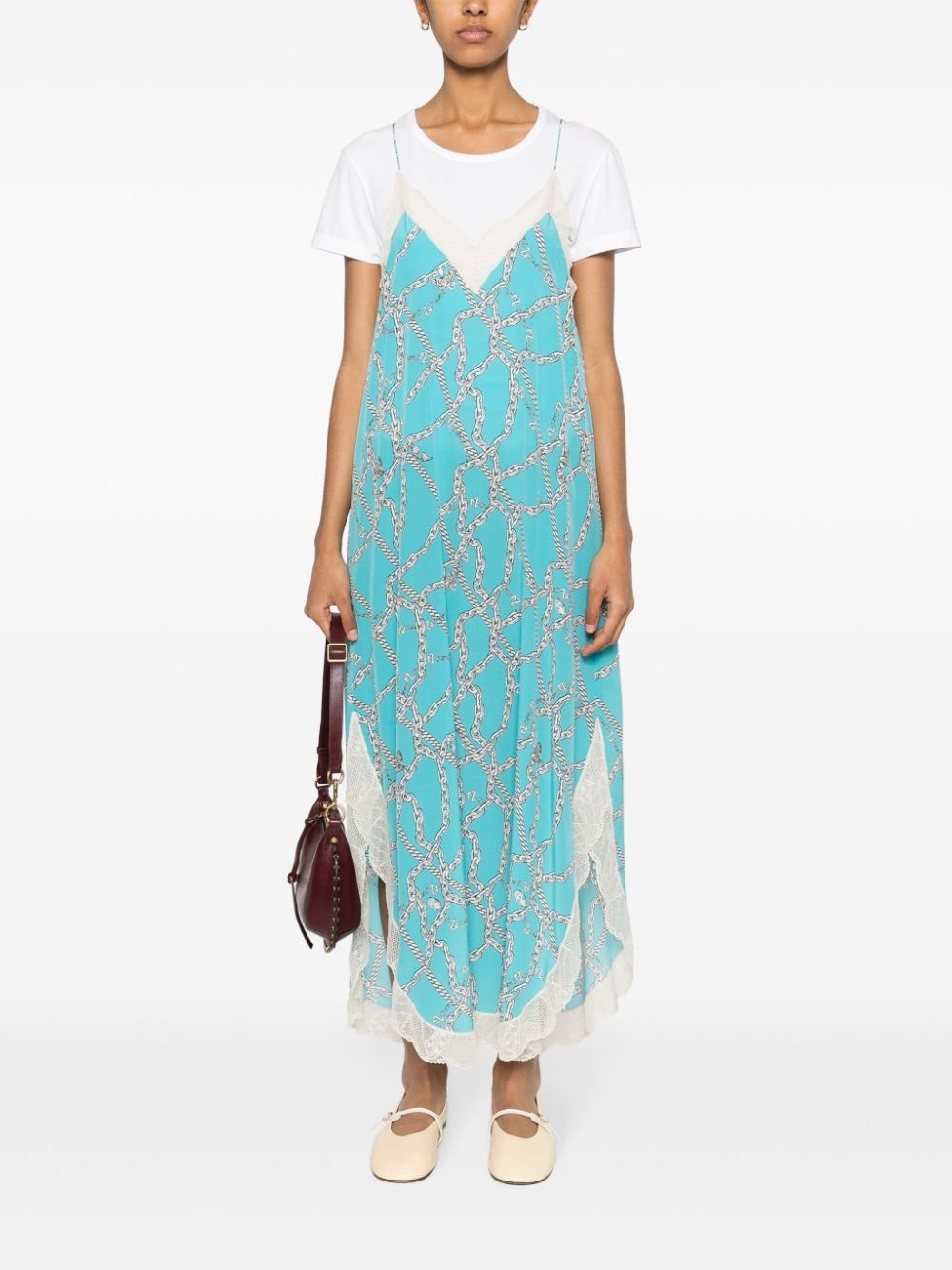 Ristyl logo-print maxi dress - 2