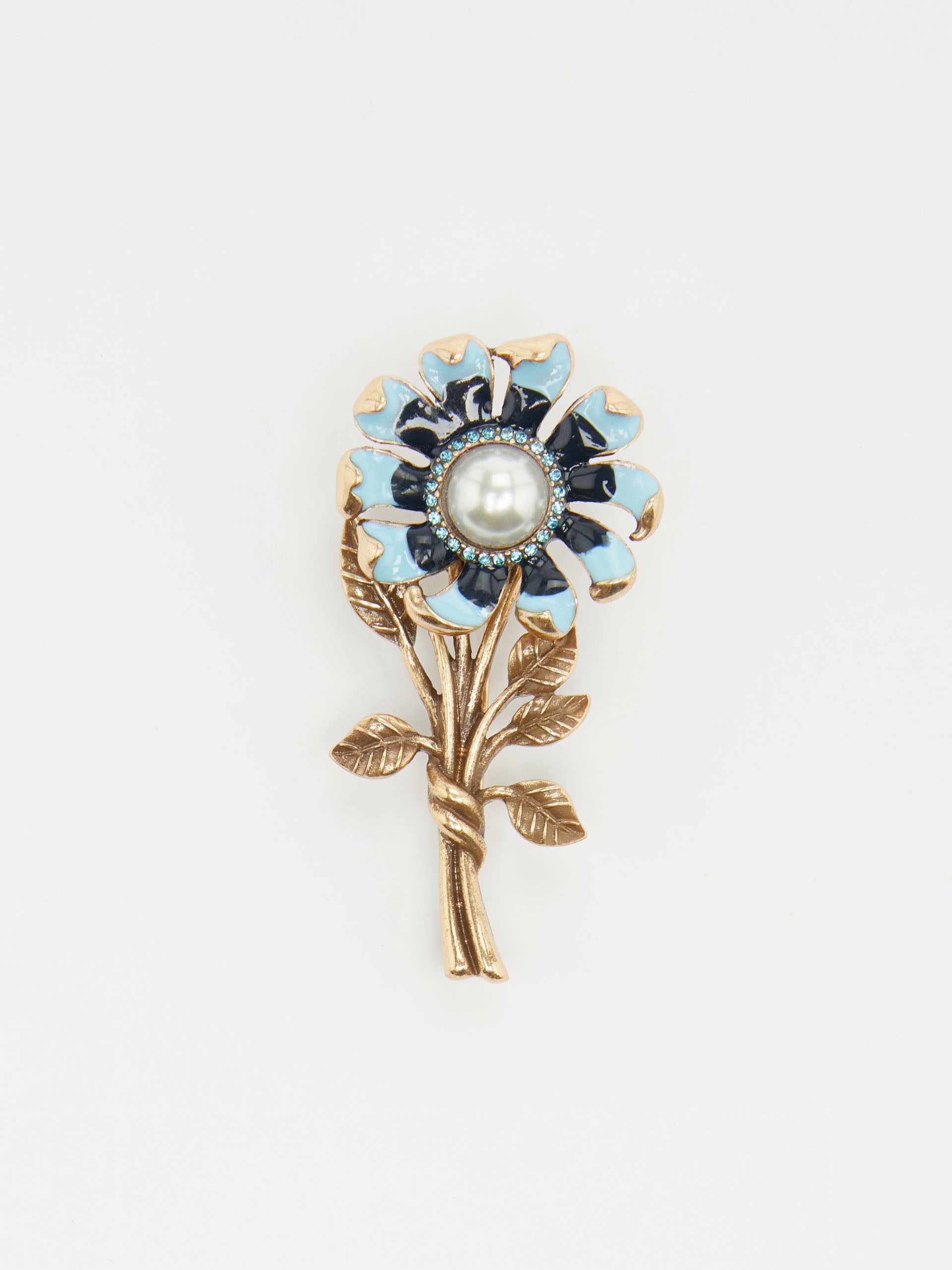 FERITOS Metallic brooch - 1