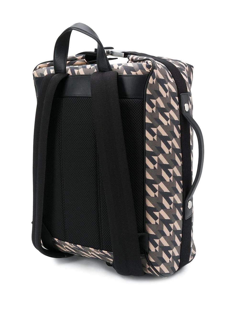 Urban monogram print backpack - 3