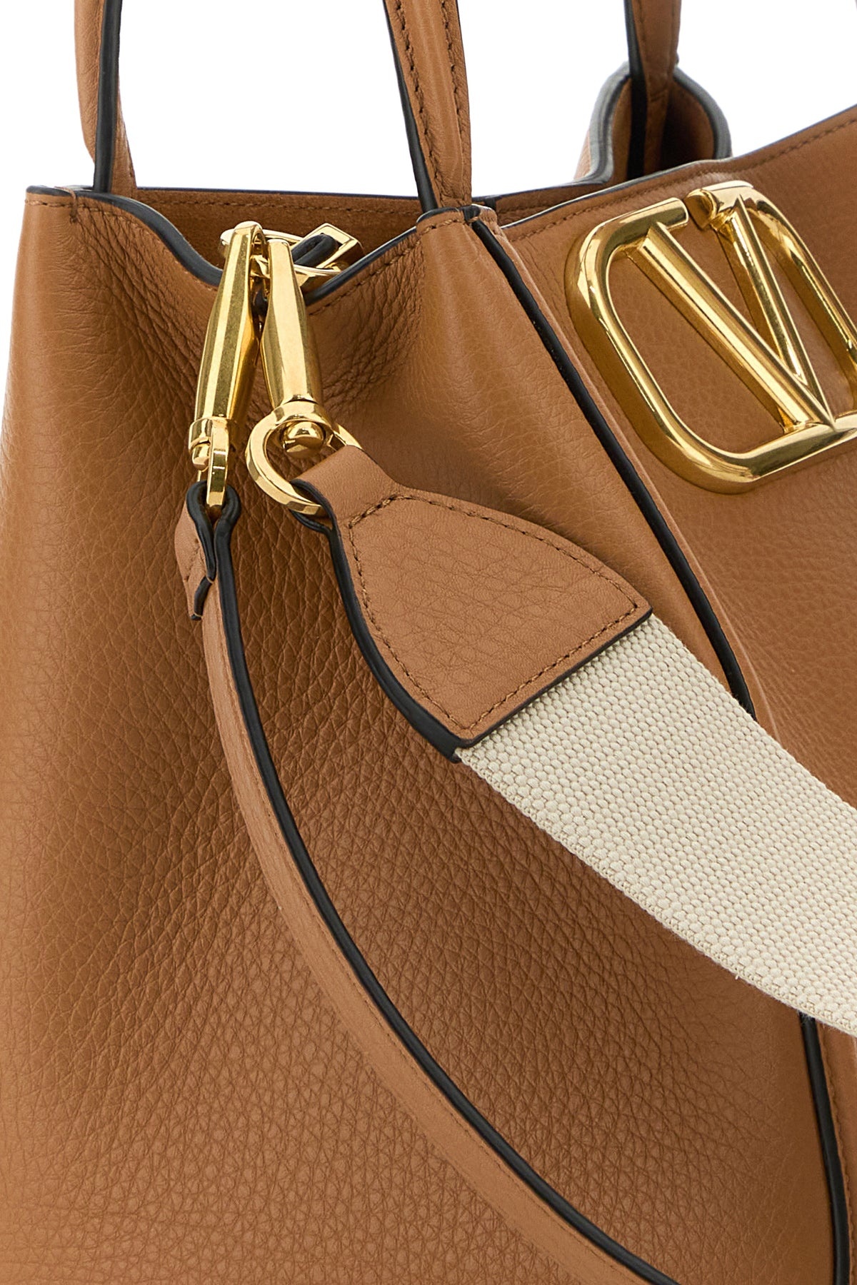 Camel leather medium Alltime handbag - 4