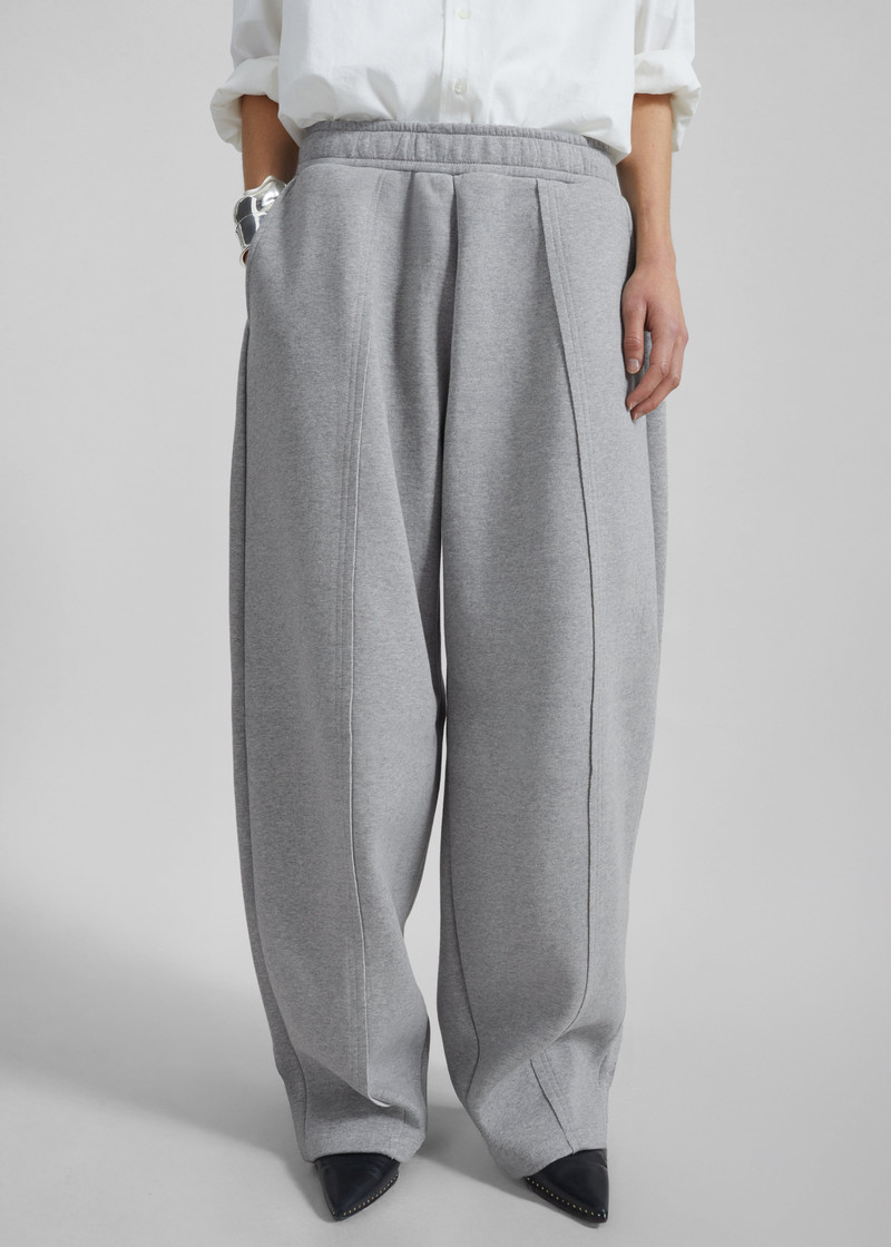 Keane Tapered Sweatpants - Grey 4