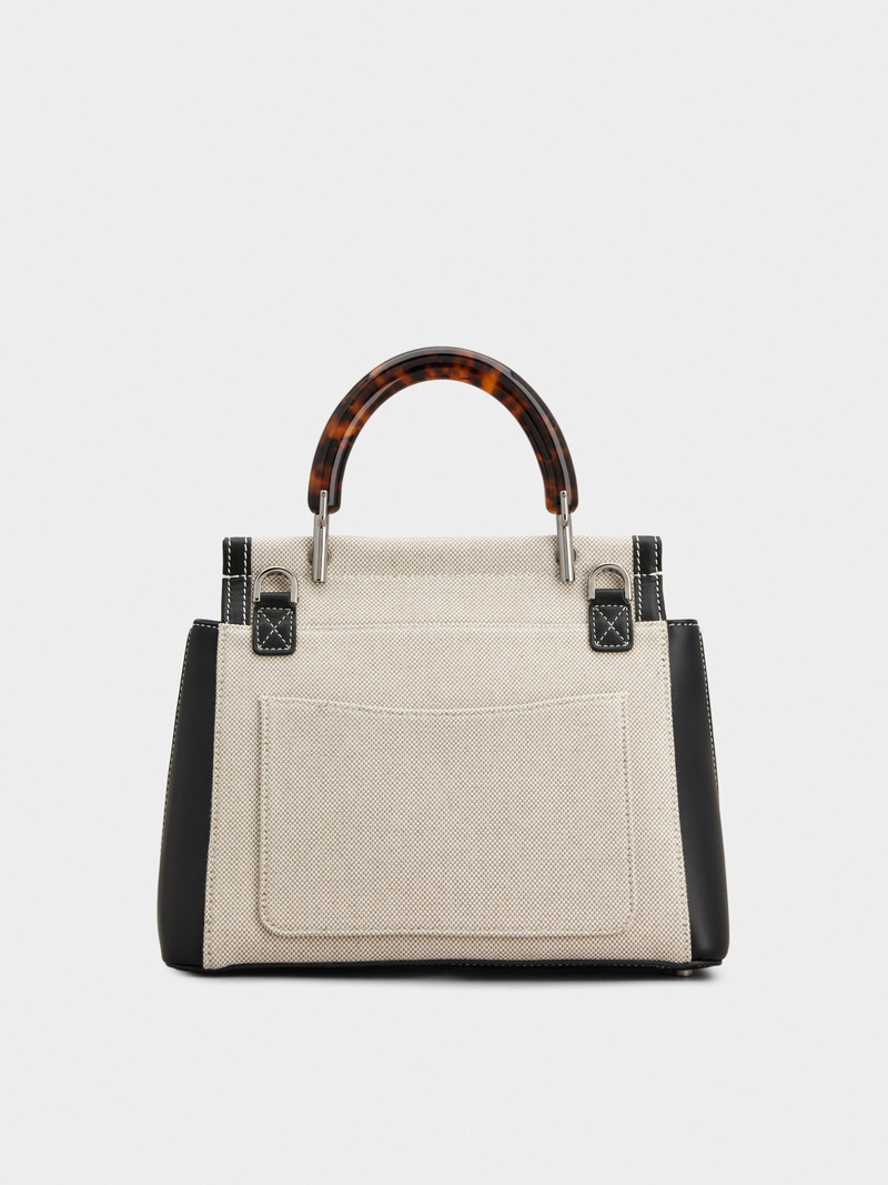 Viv' Cabas Bag in canvas 7
