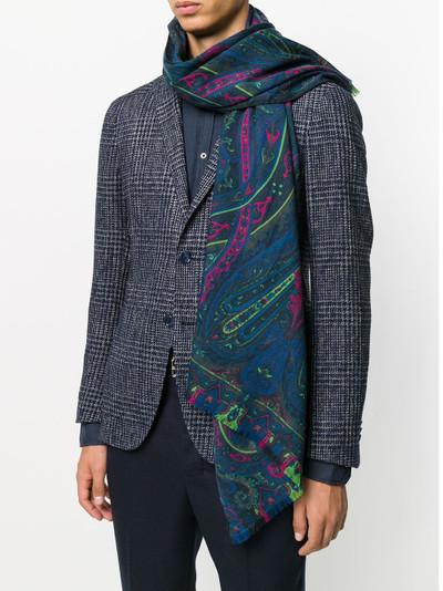 Etro printed scarf outlook