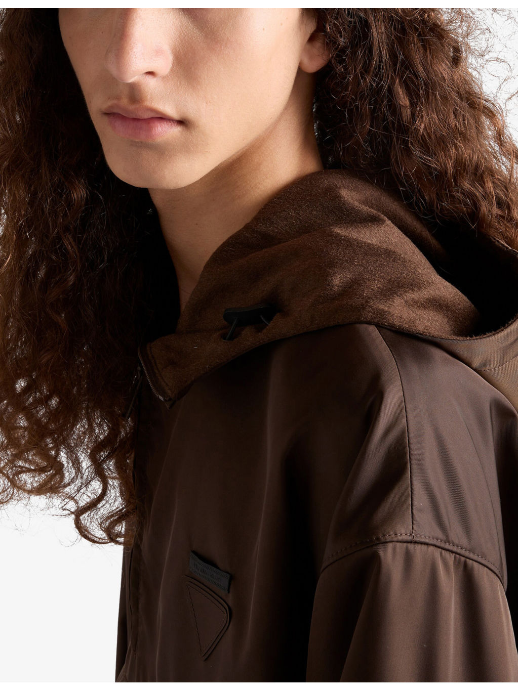Re Nylon Hooded Long-Sleeve Woven Anorak - 5