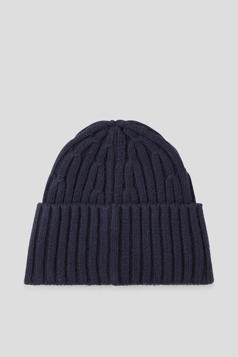 Bony Knitted hat in Navy blue 3