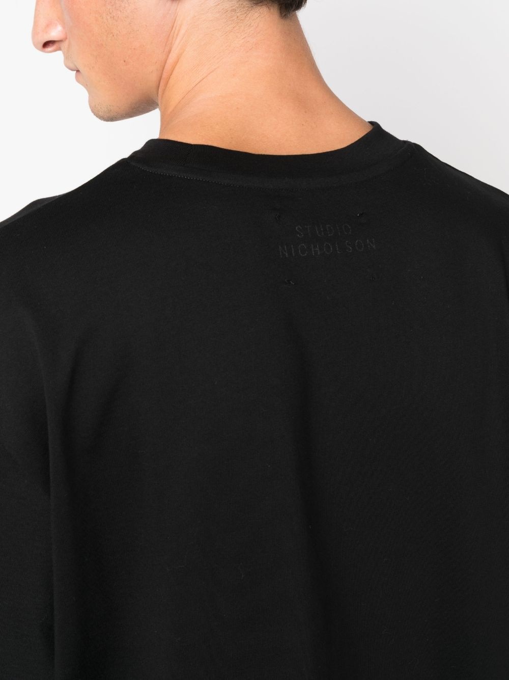 crew-neck cotton T-shirt - 5