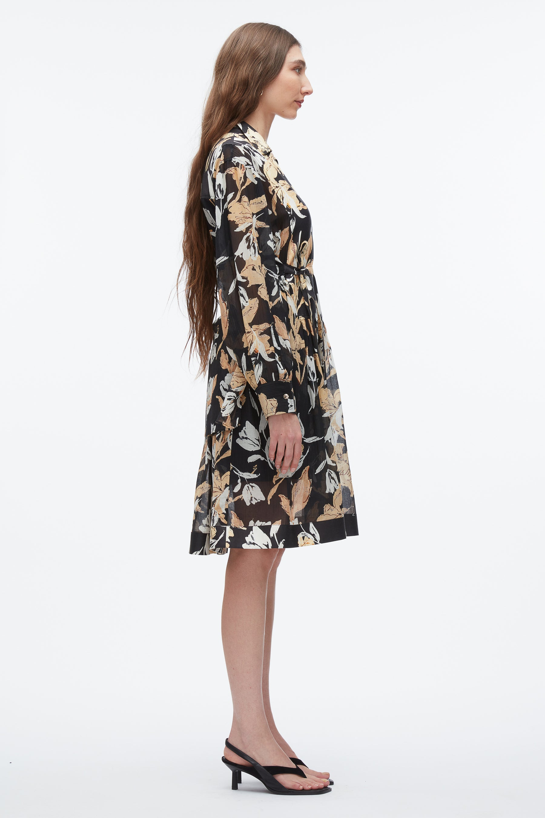 Joyful Tulip Shirt Dress - 3