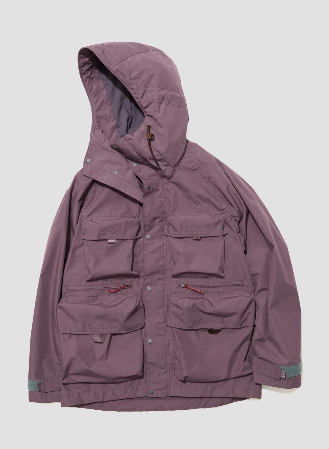 Nanga Takibi Mountain Parka in Purple - 1