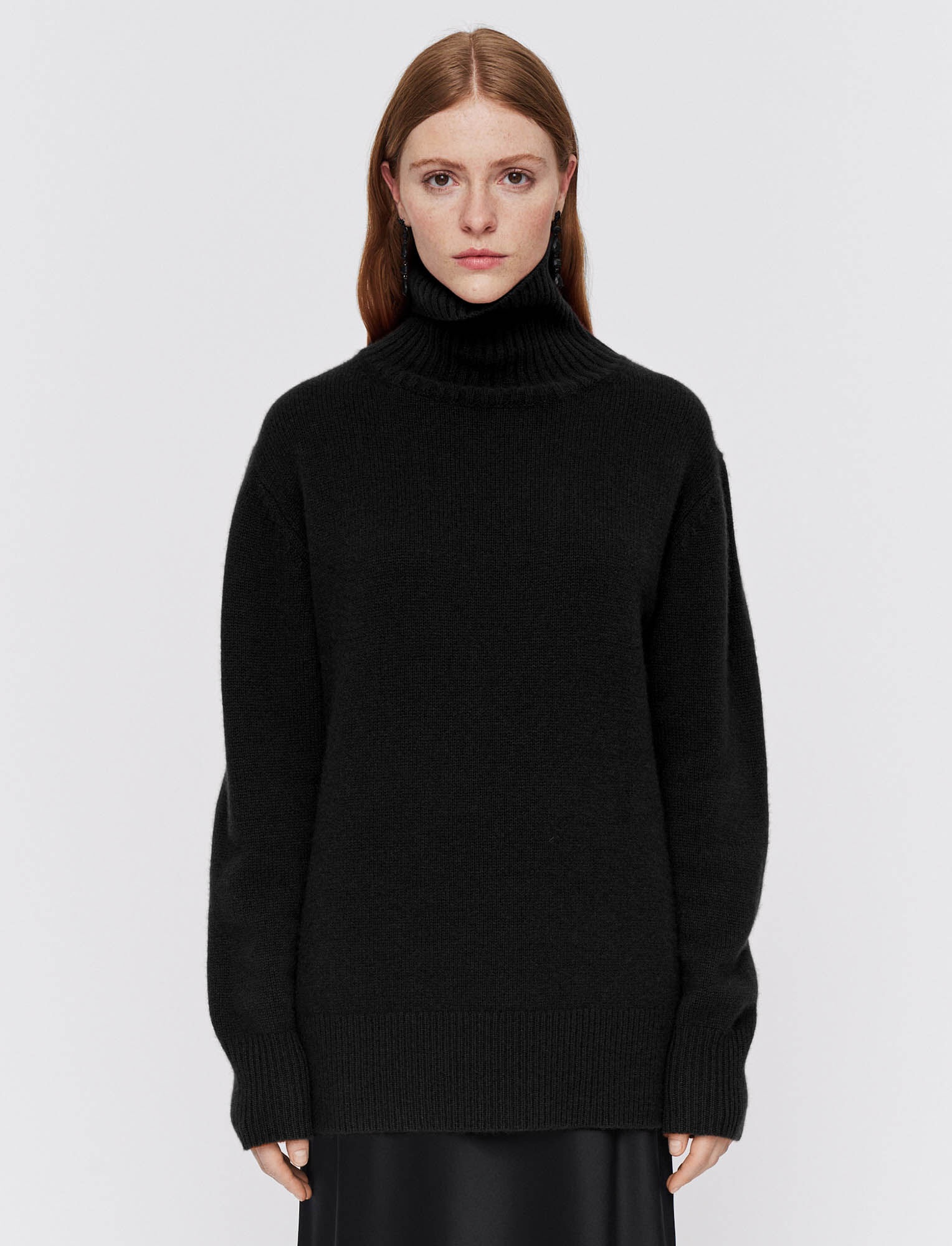 Luxe Cashmere High Neck Jumper - 3