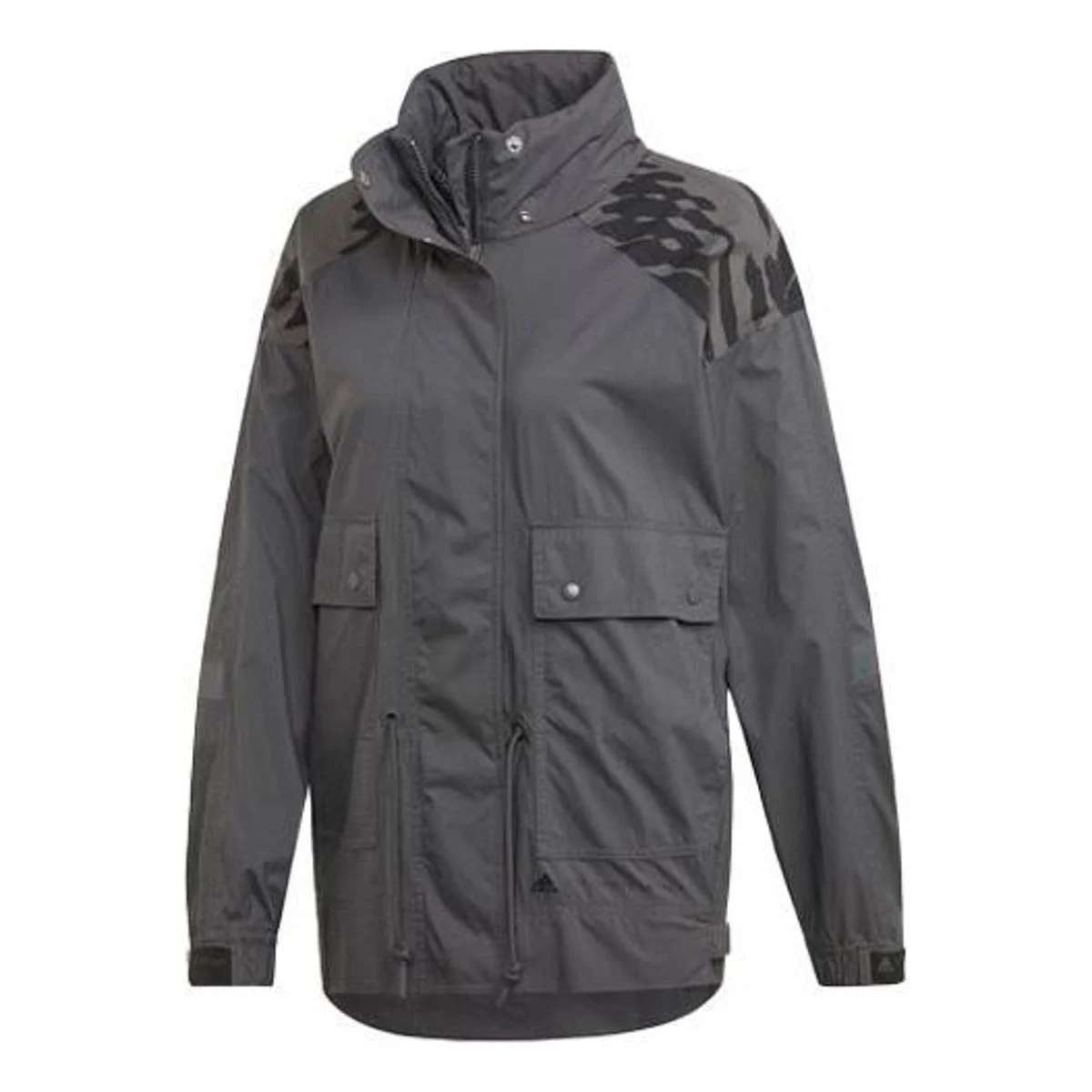 (WMNS) adidas By Stella McCartney Run Ultimate Jacket 'Grey' EA2162 - 1