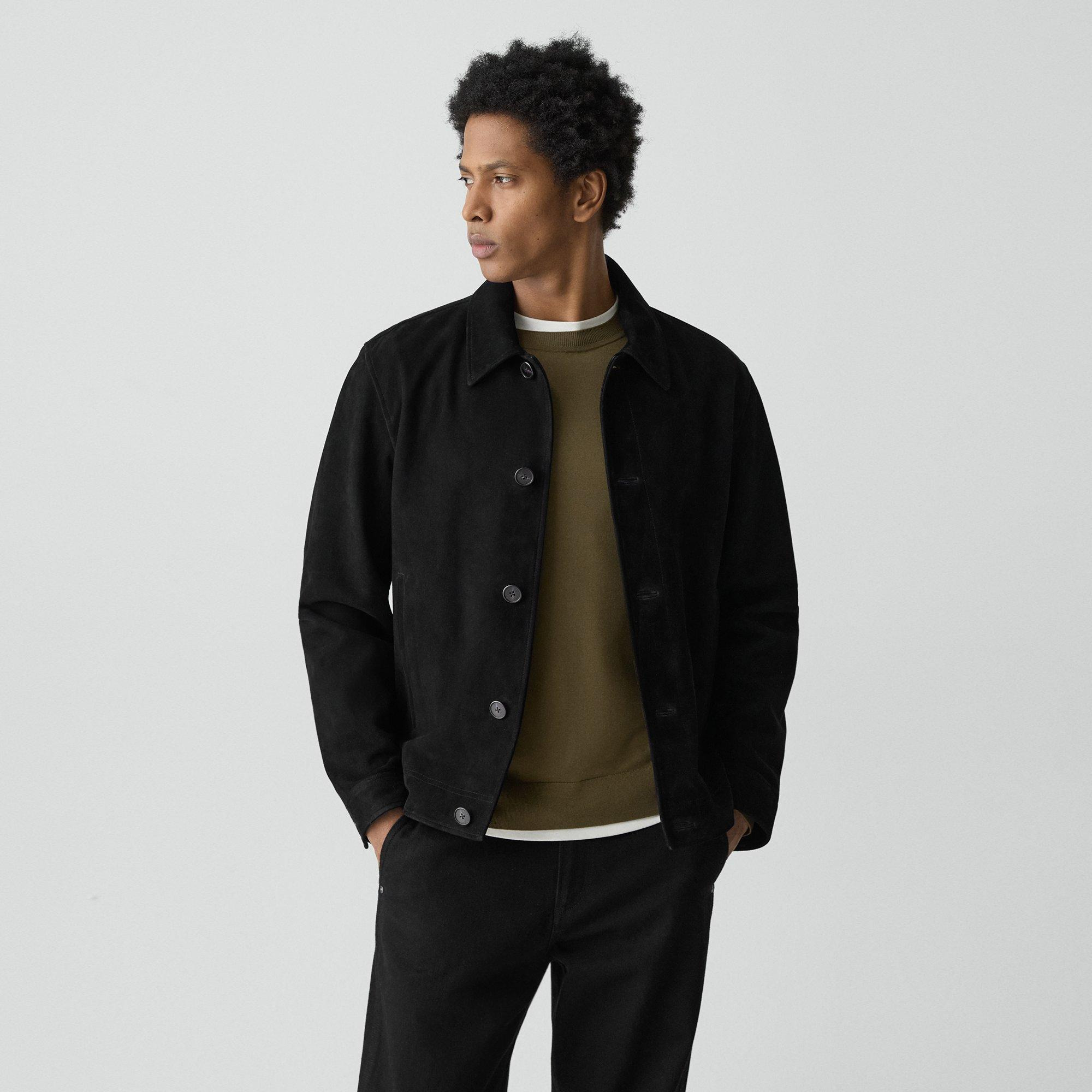 Amos Jacket in Suede - 2