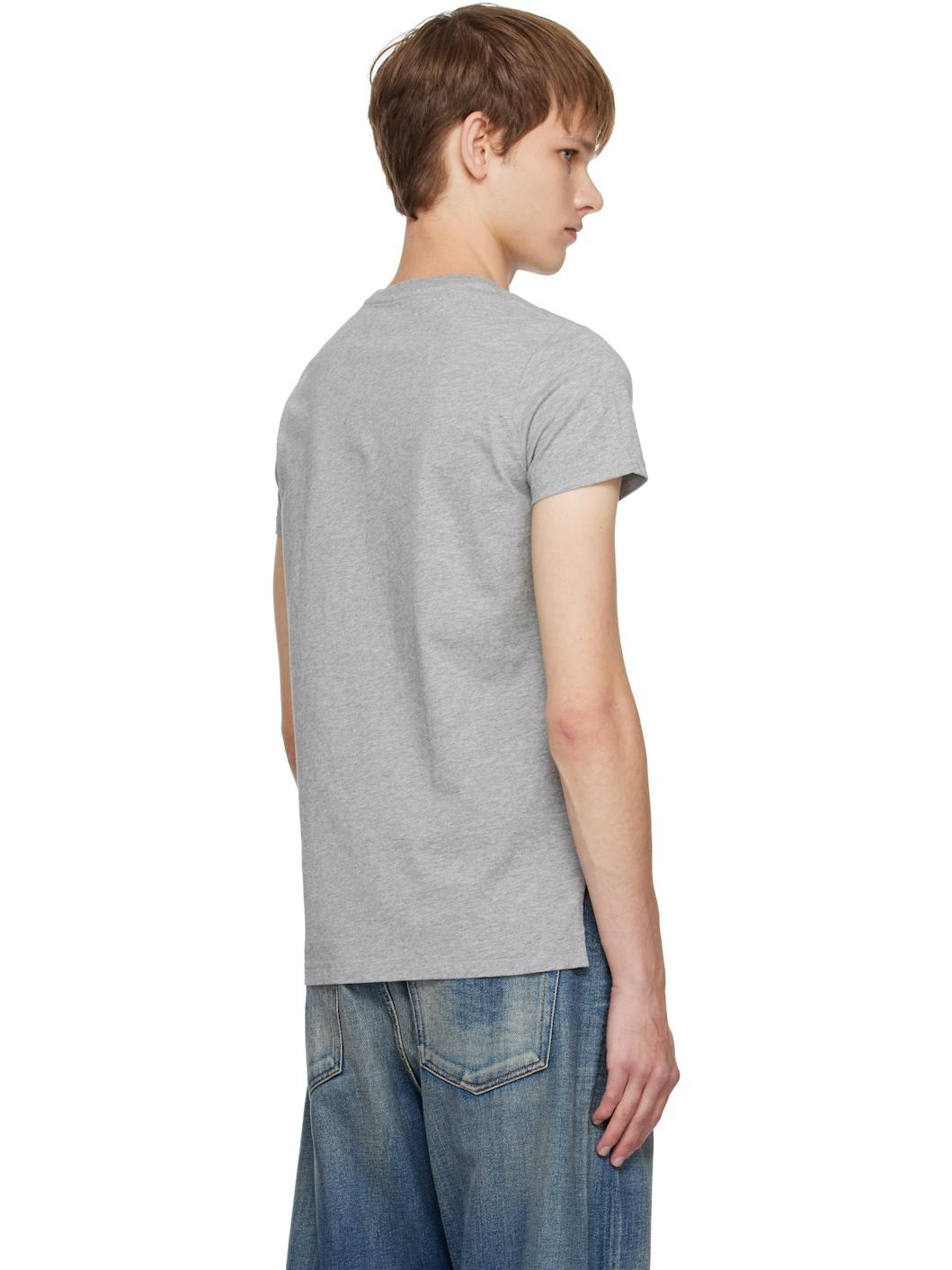 Gray Drawn Orb Peru T-shirt - 3