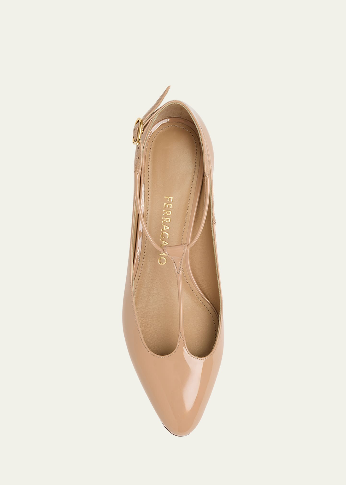 Tania Patent T-Strap Pumps - 3