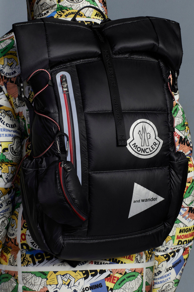 Quilted Nylon Backpack 8