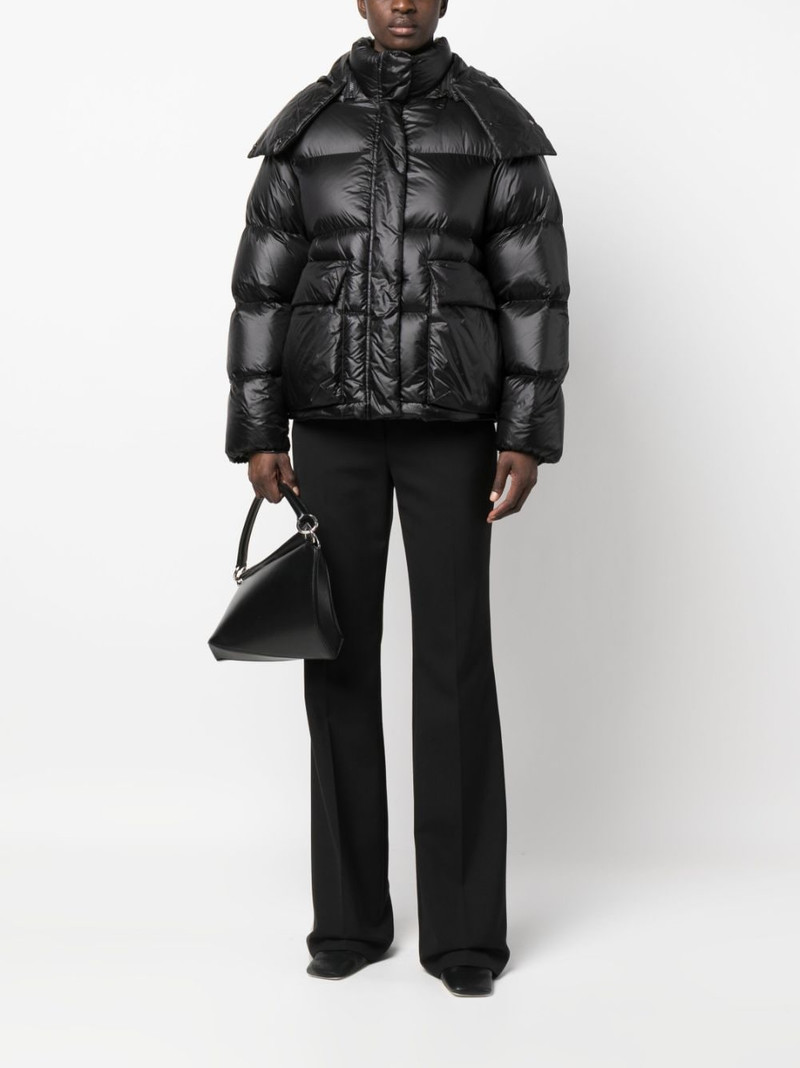 DOROTHEE SCHUMACHER padded quilted hooded jacket outlook