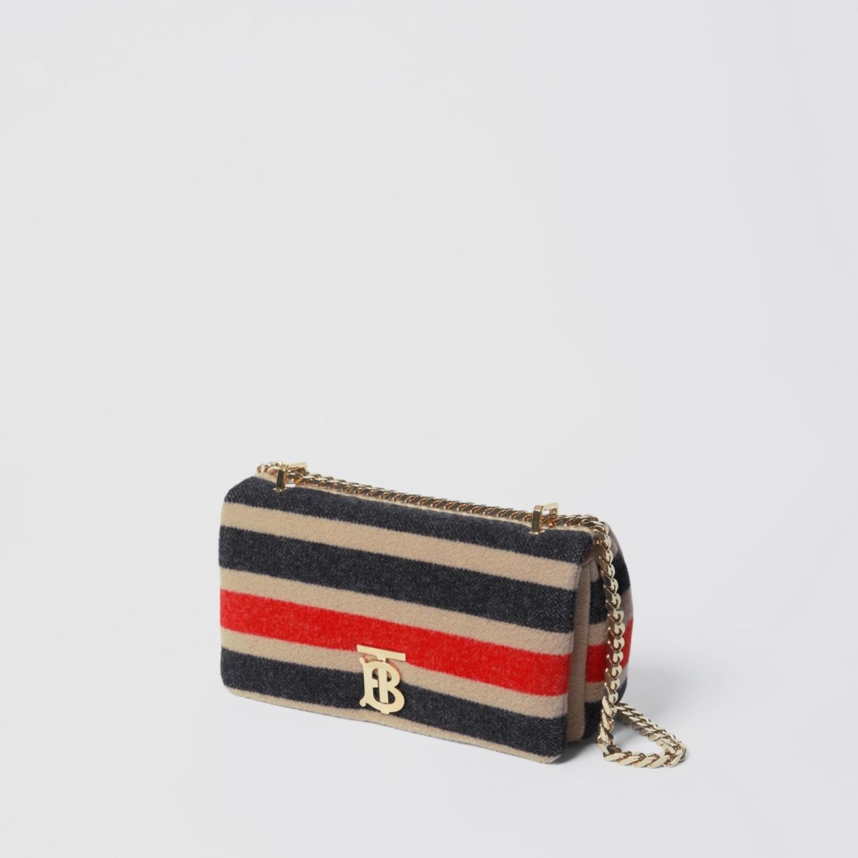 Small Striped Wool Lola Bag - 4