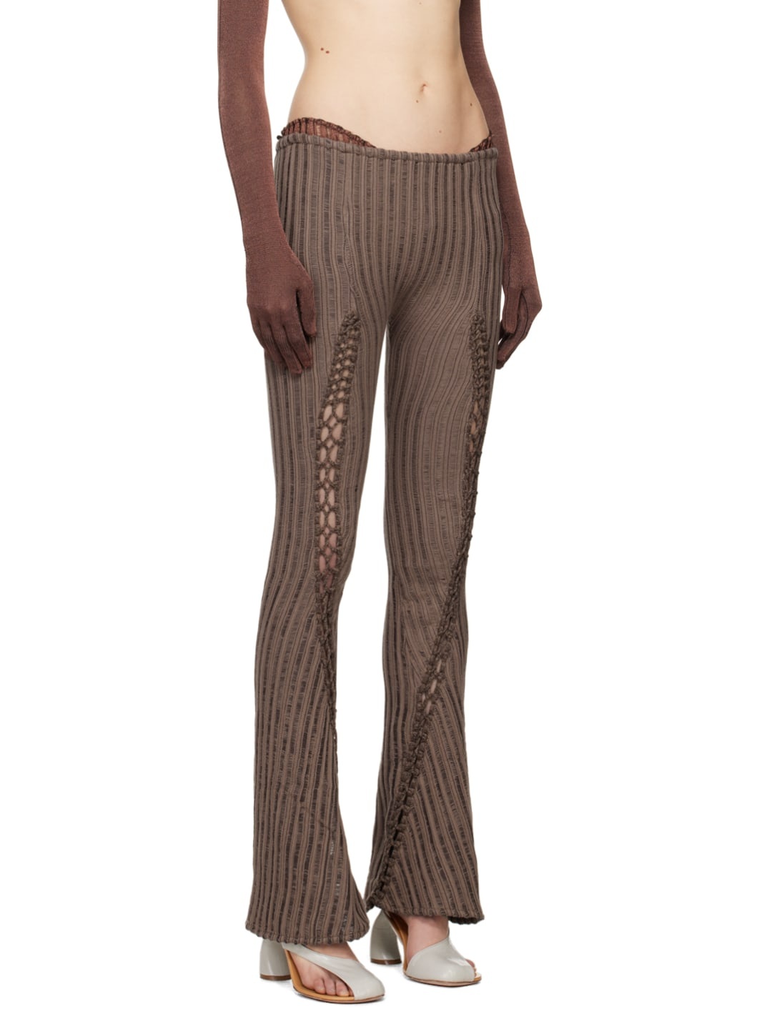 SSENSE Exclusive Brown Centipede Lounge Pants - 2