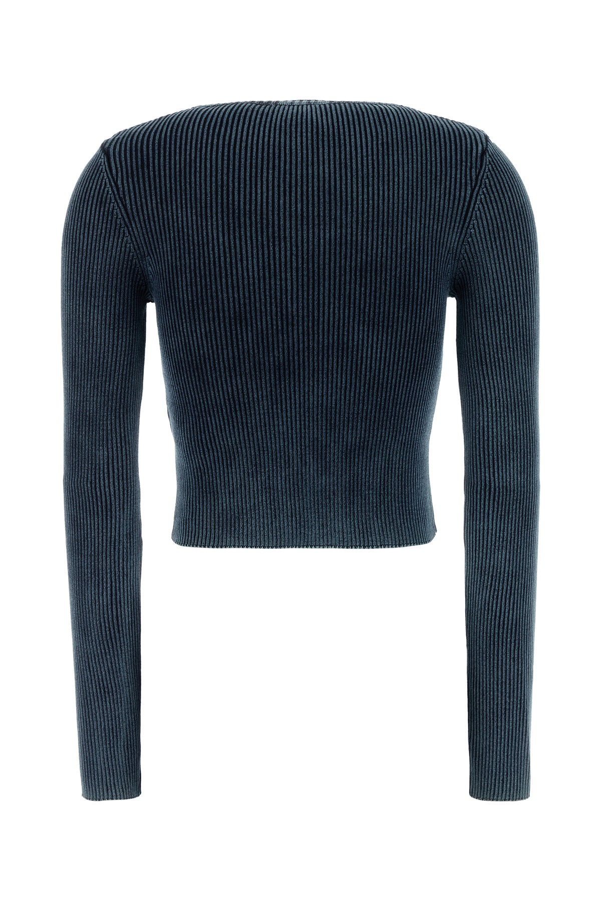 Denim blue cotton M-Anchor t-shirt - 2