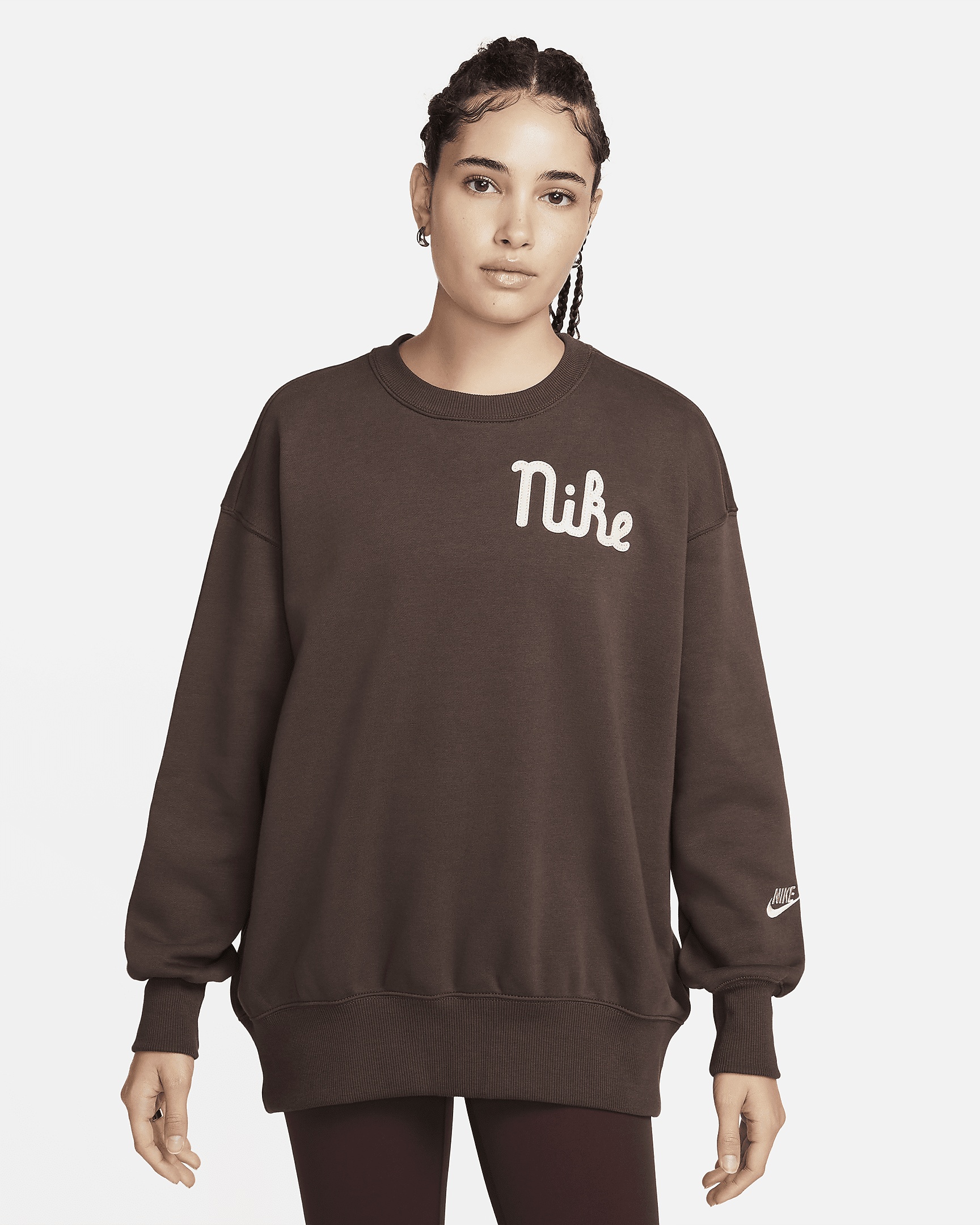 Nike Sportswear Phoenix Fleece Women's Oversized Crew-Neck Sweatshirt - 1