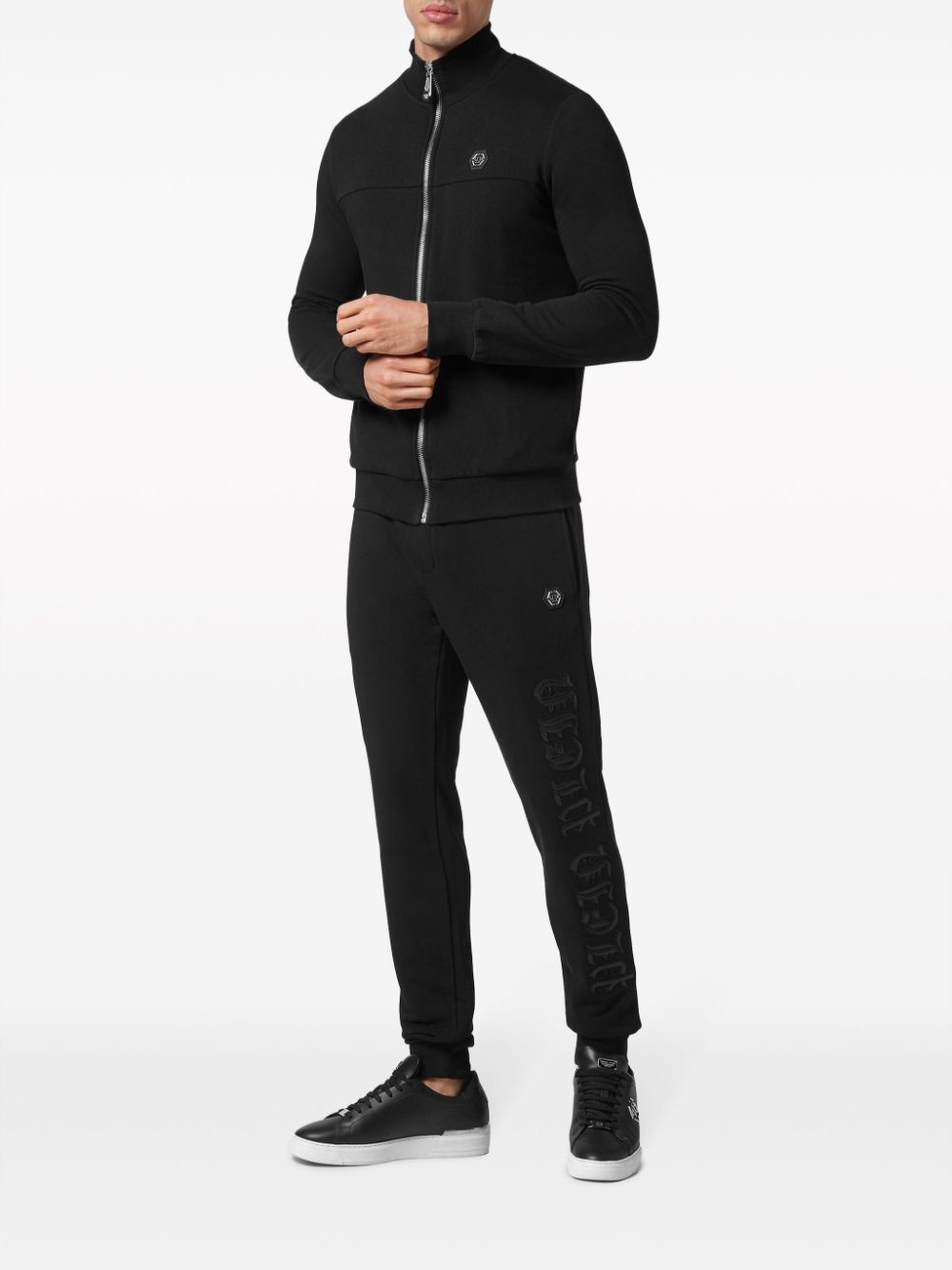 Gothic Plein logo-print tracksuit - 2