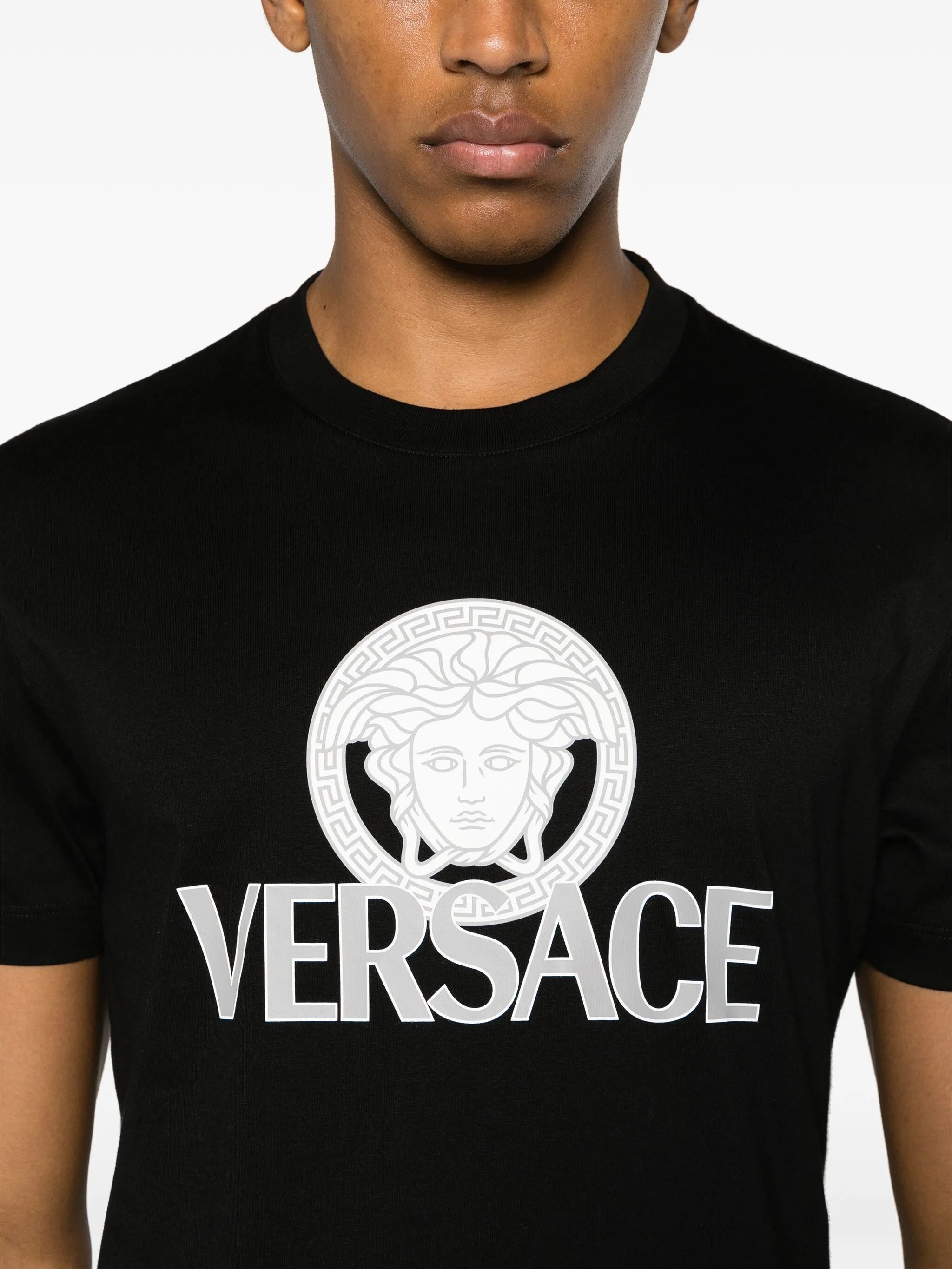 Versace Medusa Logo-print T-shirt - 3
