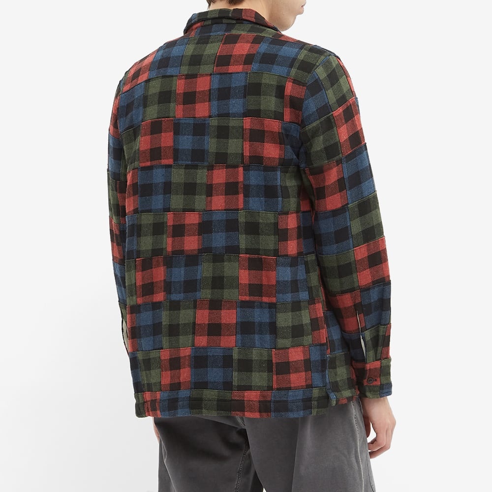 Universal Works Brushed Patchwork Garage Shirt - 5