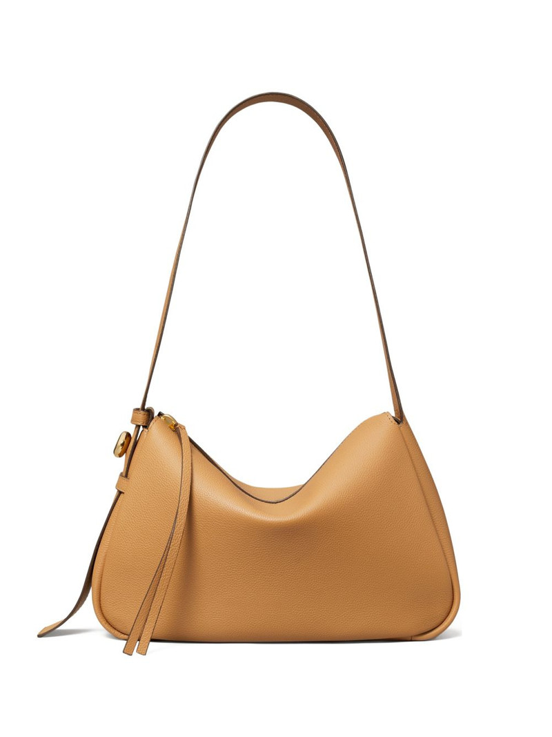 medium Romy zip leather shoulder bag 1
