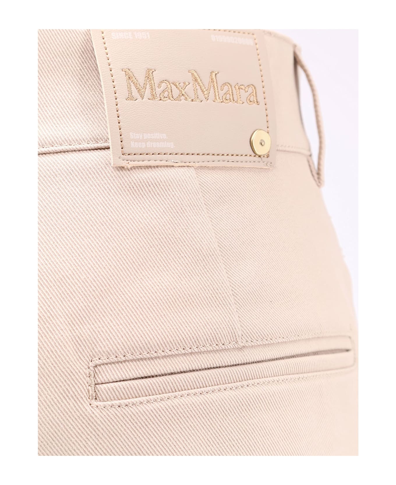 Marianna Distressed Fabric Trouser - 3