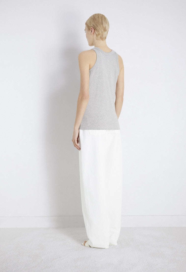 Poso Tank Top Grey Melange - 5