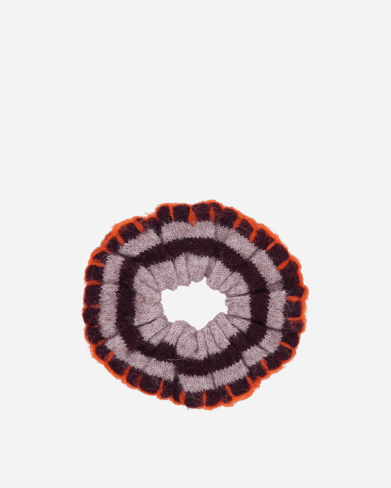 Lulu Stripe Scrunchie Red 1