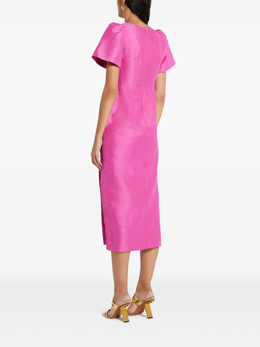 Presence Twisted midi dress - 4