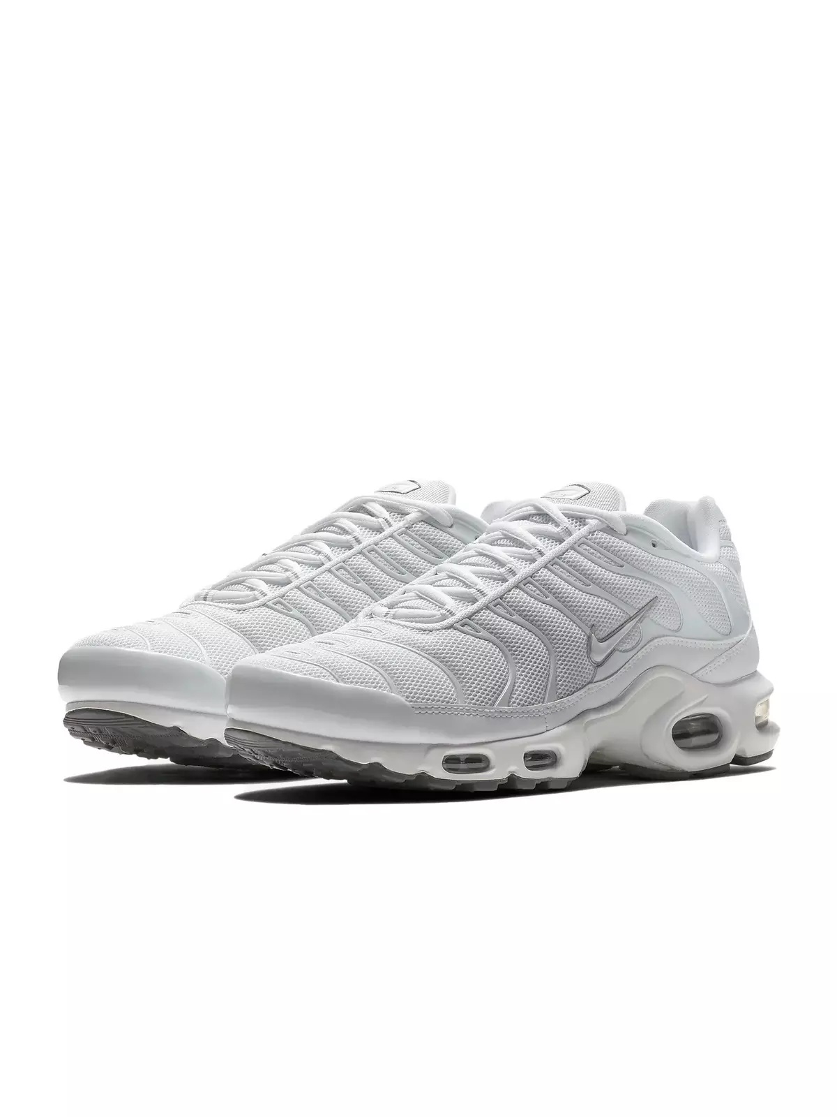 Air Max Plus "White/Black/Cool Grey/ White" Men's Shoe - 3