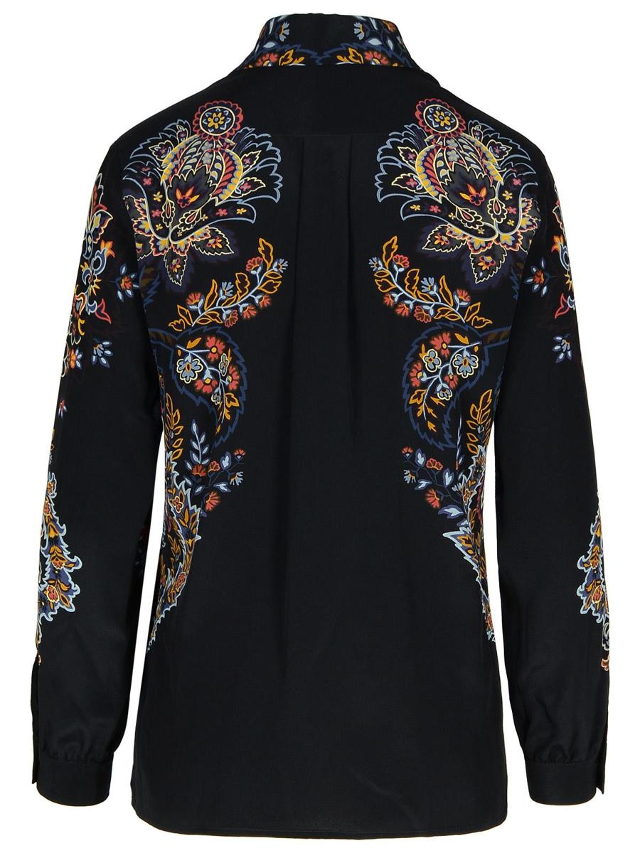 Etro Black Silk Shirt - 3